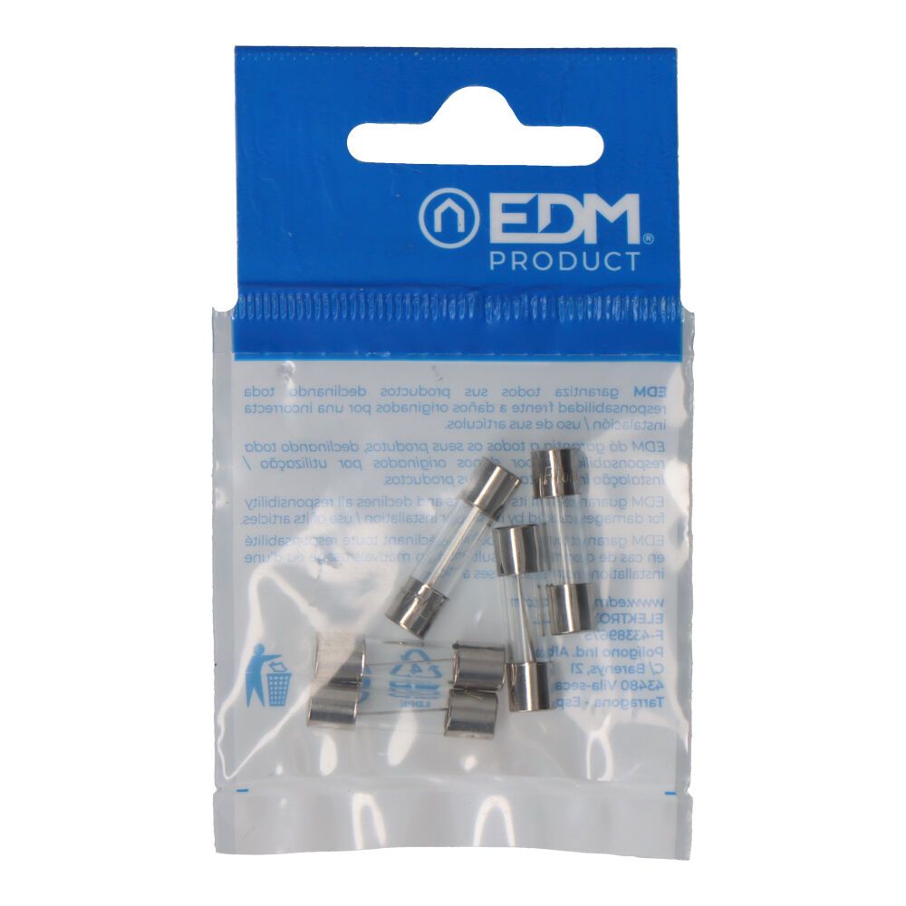 Fusible 6 x 24 mm 16 a, envasado 5 uds