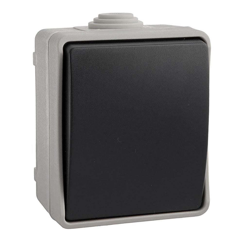 Pulsador estanco, ip44 10 a 250v~