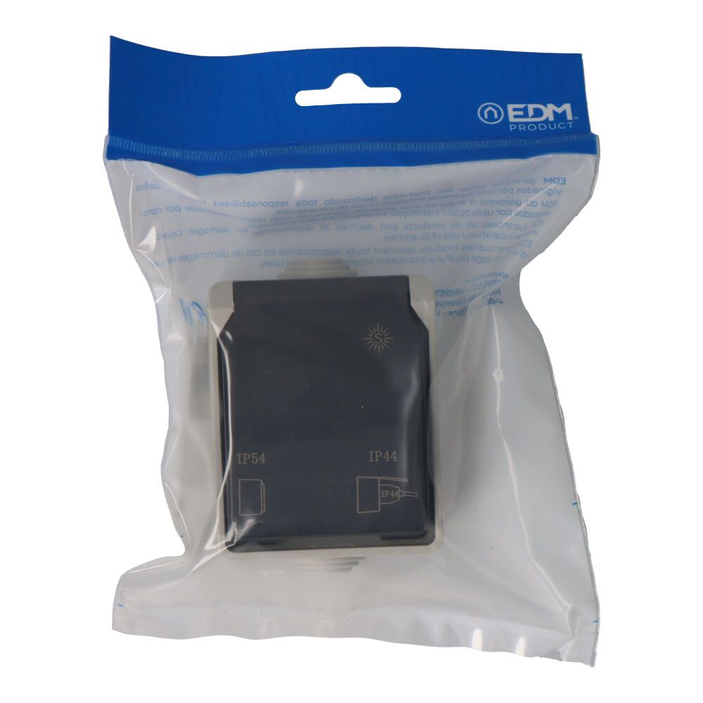 Base t/tl estanca, ip44 16 a 250 v