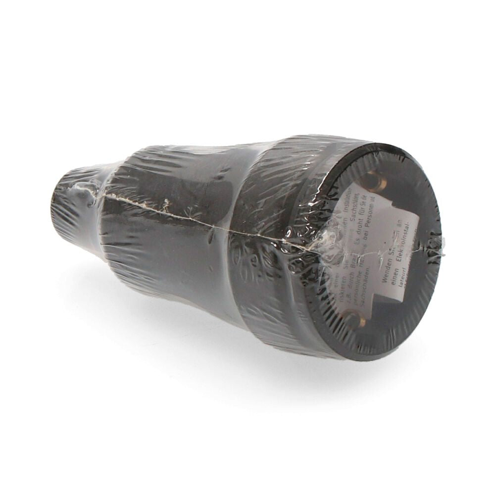 Base aérea t/tl goma maciza, negra, retractilada