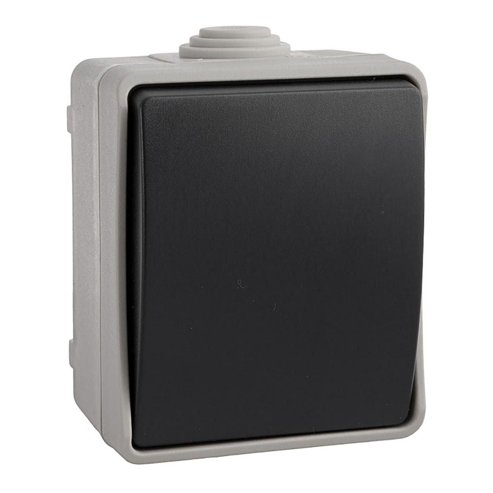 Pulsador estanco, ip44 10 a 250 v~